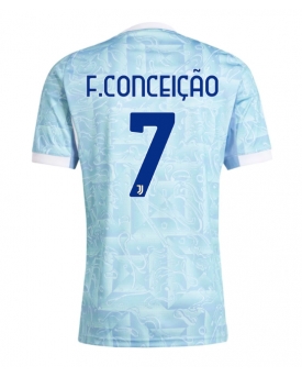 Billige Fotballdrakt Juventus Francisco Conceicao #7 Replika Bortedrakt 2025-26 Kortermet Billige Fotballdrakt Juventus Francisco Conceicao #7 Replika Bortedrakt 2025-26 Kortermet